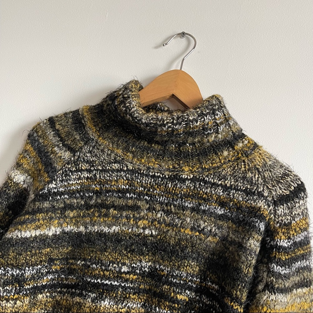ARITZIA BABATON Titus Knit Sweater Turtleneck Wool Alpaca Blend - Picture 3 of 9